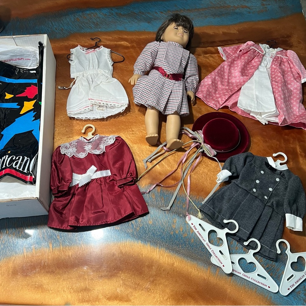 Vintage Pleasant Company Samantha Parkington American Girl Doll Retired 1980s